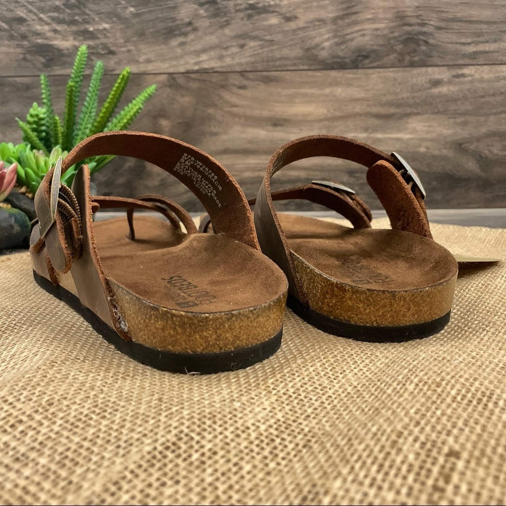 NIB White Mountain Gracie Footbed Thong Sandal - Picture 9 of 13